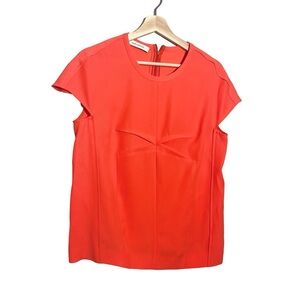 Cedric‎ Charlier Orange Sleevless  Top Size M